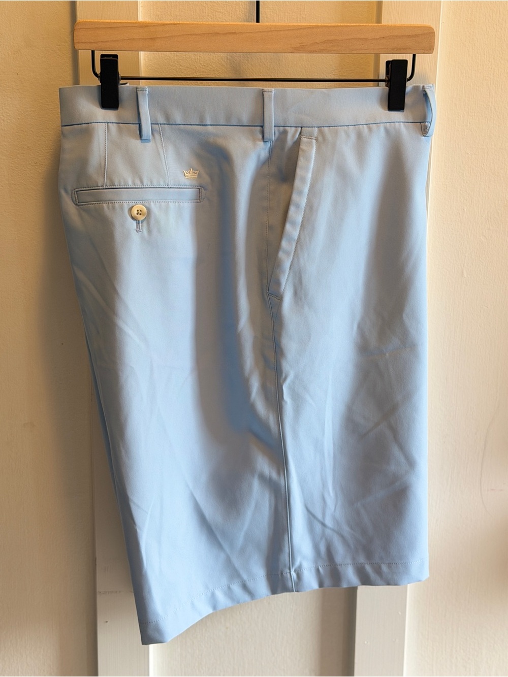 Men's Peter Millar Crown Sport Light Blue Men’s Golf Shorts 44